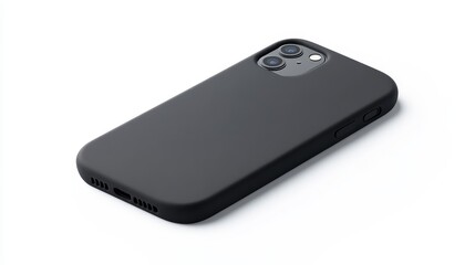 Sleek Black Phone Case for Modern Smartphone Protection and Style with Smooth Finish, Perfect for Everyday Use and Fashionable Looks