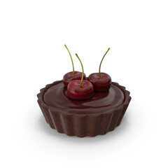 Cherry Chocolate Tartlet