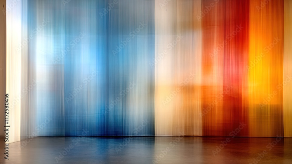 Poster abstract colorful background with motion blur and soft lighting