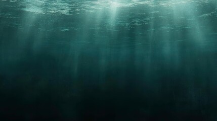 Underwater light rays ocean depths nature photography serene environment aesthetic perspective tranquility concept