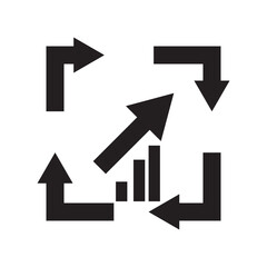 Arrow rotate icons set. Rotation black circle. Collection two cycle arrow. Modern flat simple arrows isolated. Reset signs. Arrows vector graphic elements.