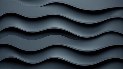 Metallic abstract background concept. Abstract dark wave patterns create a modern, sleek background for creative design.
