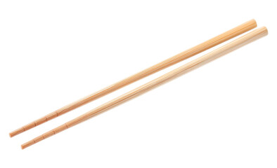 chopsticks isolated on white background