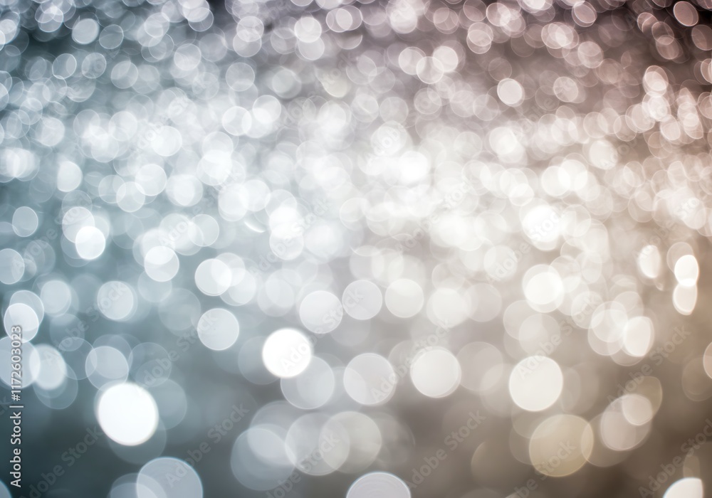 Poster abstract background of soft focus bokeh lights texture