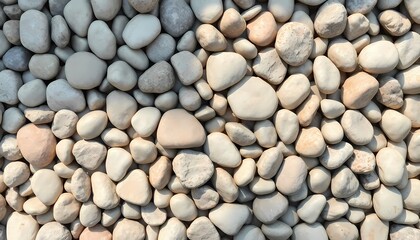 Naklejka premium Collection of Pebbles on Transparency