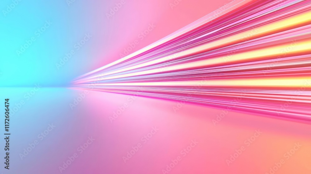 Poster Splash abstract background concept. Vibrant abstract background with dynamic lines and stunning color gradients.