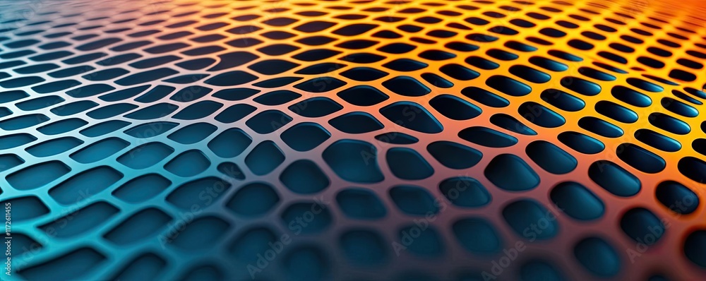 Poster metallic abstract background concept. an abstract close-up of a vibrant, textured surface with honey