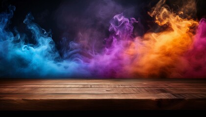 A Wooden Stage for a Smoky Spectacle