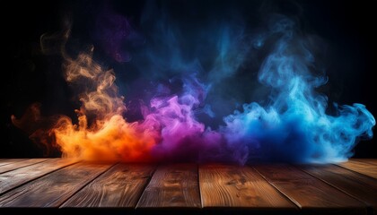 Chiaroscuro of Smoke: Vibrance in the Darkness