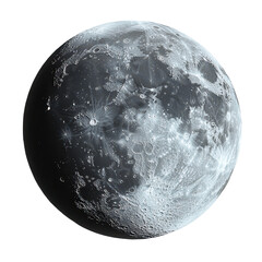 Minimalist moon design, stark white backdrop, serene ambiance, elegant simplicity, celestial focus, modern aesthetic, harmonious composition