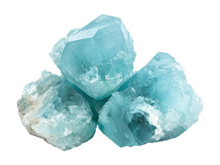 Obraz premium 蓝宝石晶体矿物宝石天然原石特写素材