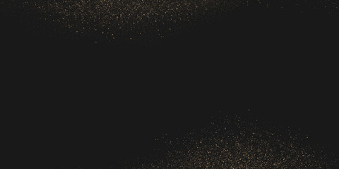 abstract gold glitter background with space