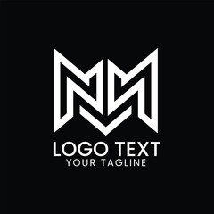 M Letter Logo-Minimalist M Letter Logo Design