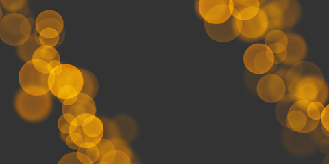 abstract light gold background with gold bokeh © Sevenoclockb