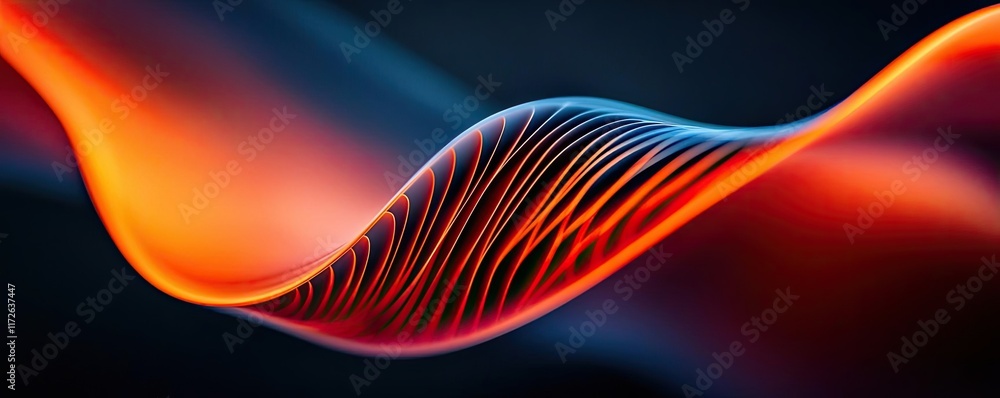 Poster smoke abstract background idea. abstract painted line in vibrant colors conveying motion and energy.