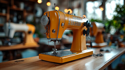 Fototapeta premium Vintage Sewing Machine