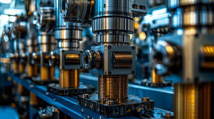 Fototapeta premium Industrial Machinery Detail