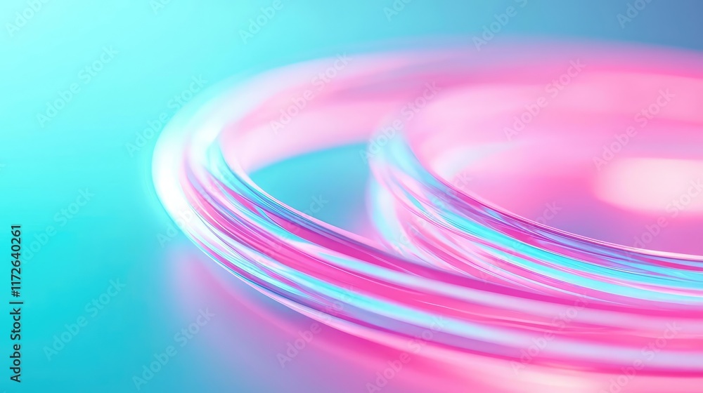 Poster soft abstract background idea. abstract image of colorful light trails in vibrant pink and blue hues