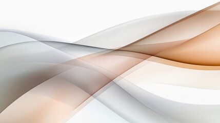 Abstract waves in soft colors creating a fluid, modern design.