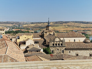 Obraz premium Historic building from the Spanish Civil War of 1935 The Alcazar of Toledo