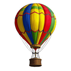 Fototapeta premium a hot air balloon 