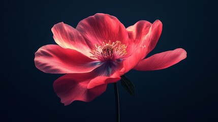 Crimson Bloom: A Study in Red