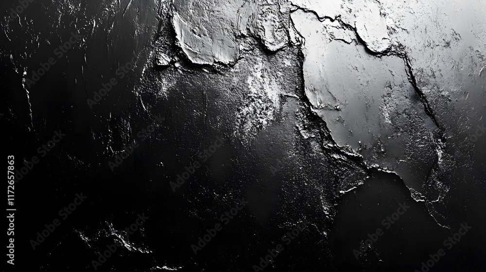 Poster abstract black and white backgrounds. dramatic monochrome abstract texture. black and white shades c