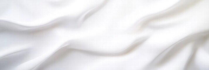 Obraz premium Pristine white sheet of paper resting on a smooth surface showcasing subtle texture and natural light. Generative AI