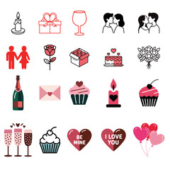 Valentine's Day Useful Eye Catching Icon