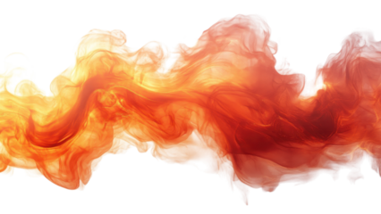 Minimalist flame design, vibrant orange and red hues, stark white backdrop, dynamic energy, modern aesthetic, captivating visual impact