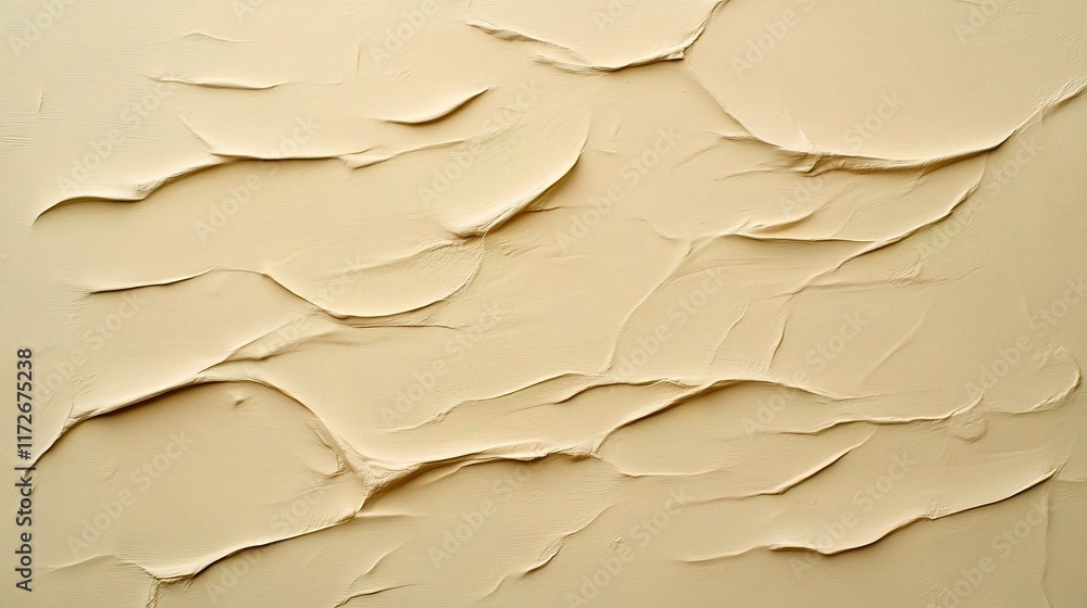 Poster beige textured background with ample space for design elements