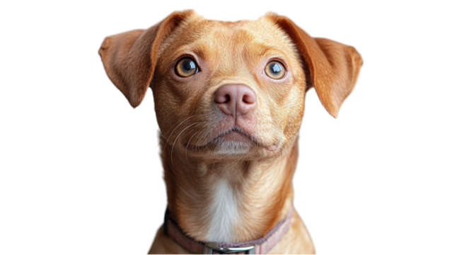 Minimalist canine silhouette on a stark white backdrop, highlighting the essence of a dog through simplicity and elegance.