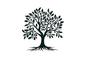 Obraz premium Tree icon.