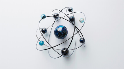 Model of a hydrogen atom