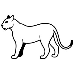 illustration of cartoon leopard