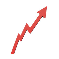 A red arrow pointing upwards