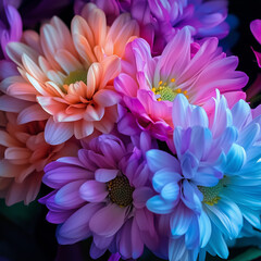 Obraz premium Mixed flower bouquet
