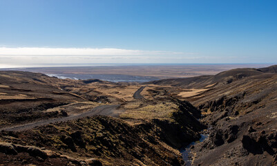 view from the top of the mountain