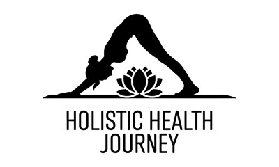 Yoga and Wellness vector Clipart Graphic