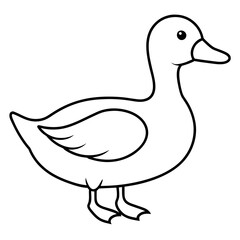 illustration of a duck