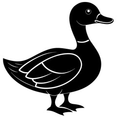 illustration of a duck