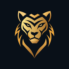 tiger head vector
