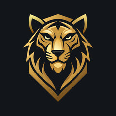 tiger head vector
