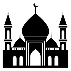 taj mahal vector illustration