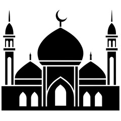taj mahal vector illustration
