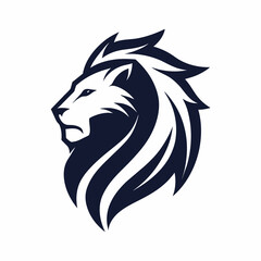 lion head silhouette