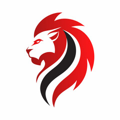 lion head silhouette