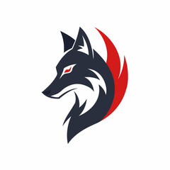 wolf head icon
