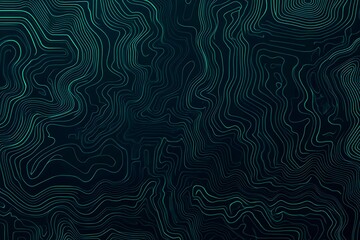 Fototapeta premium Abstract close-up of a glowing blue digital circuit board, showcasing intricate connections and technological design on a black background. 