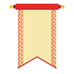 Fototapeta premium Chinese Roll Banner